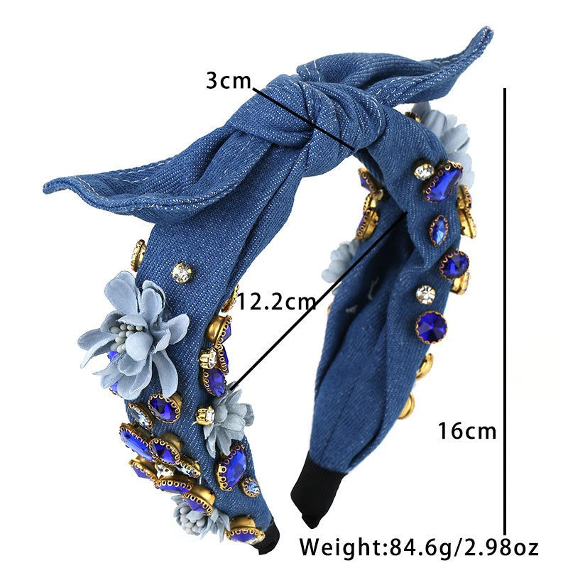 Fashionable bow flower hair accessories