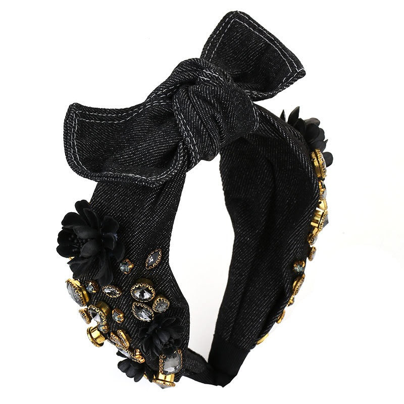 Fashionable bow flower hair accessories
