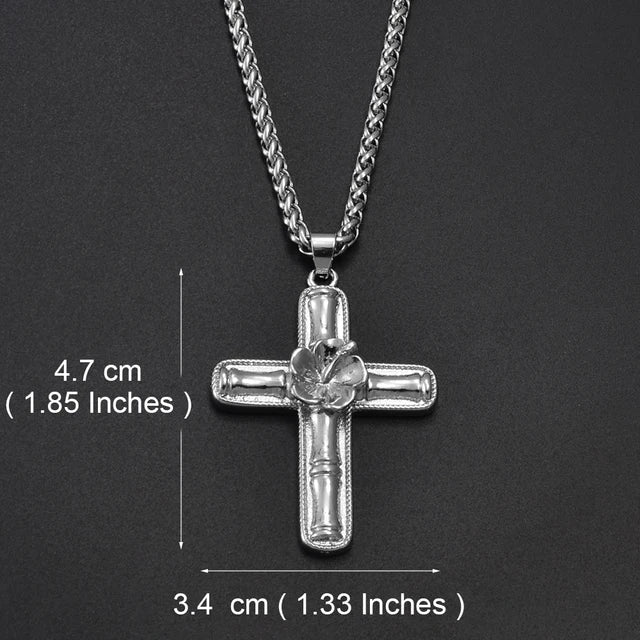 Cross Pendant Chain Necklaces Men/Women